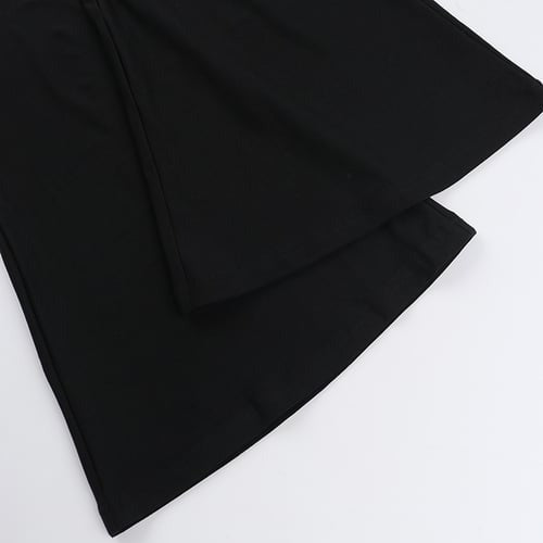 Sexy Letter Rhinestone Flared Jumpsuit