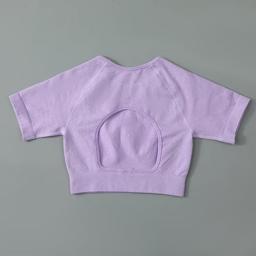 BREEHER Cut Out Shorts Sleeves Tops