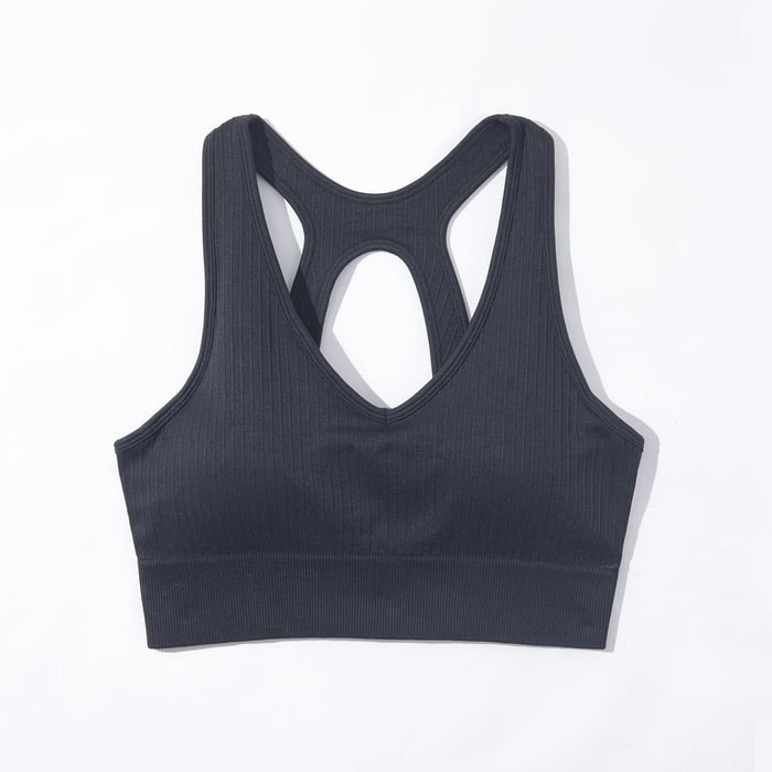 BREEHER Cut Out Vest Two Piece Set Sports Suits