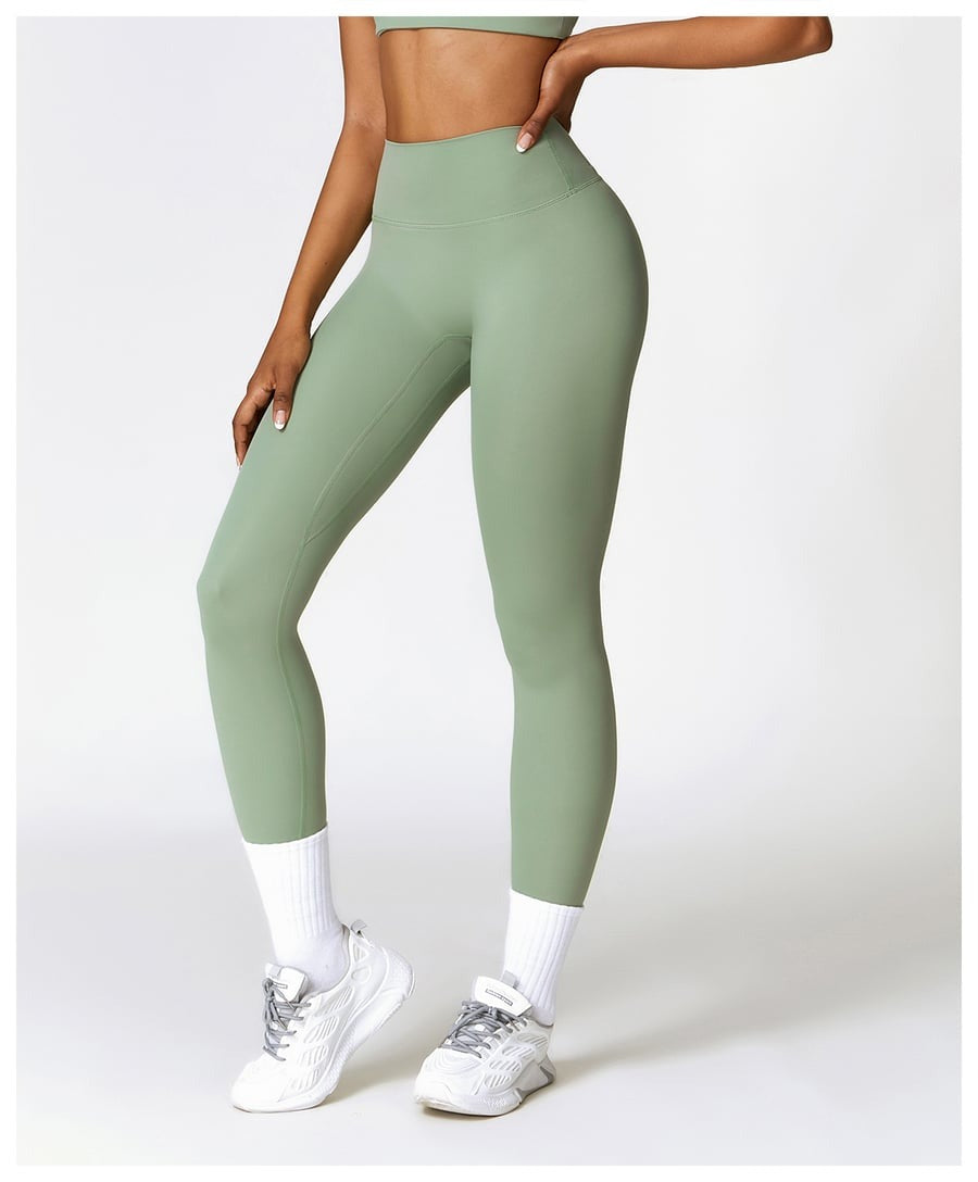 BREEHER Highly Elastic Quick Drying Hip Lifting Leggings