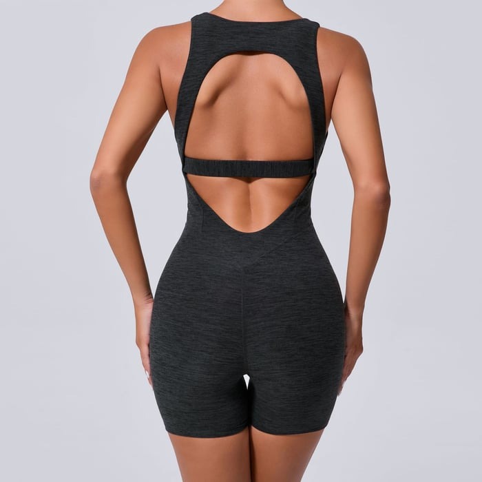 Seamless One-piece Fitness Sports Yoga Jumpsuit