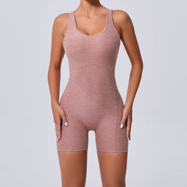 Seamless One-piece Fitness Sports Yoga Jumpsuit