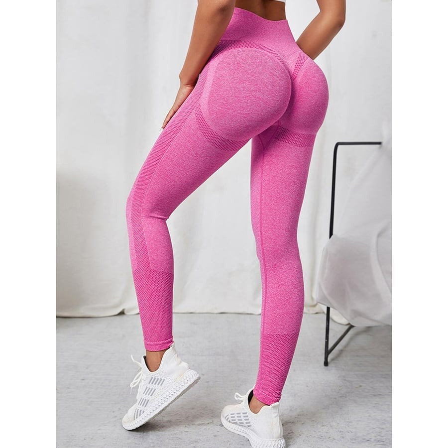 BREEHER Women's Fitness High Waist Hip Lifting Leggings