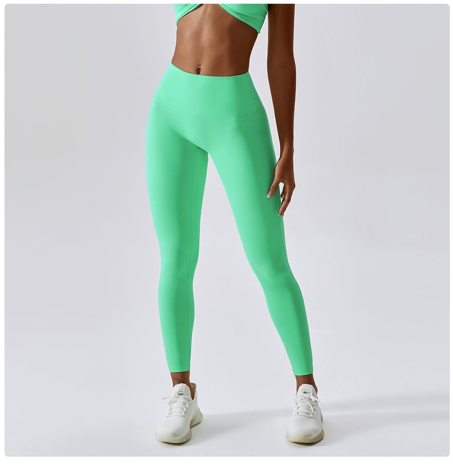 BREEHER Skin Like Seamless Hip Lifting Leggings