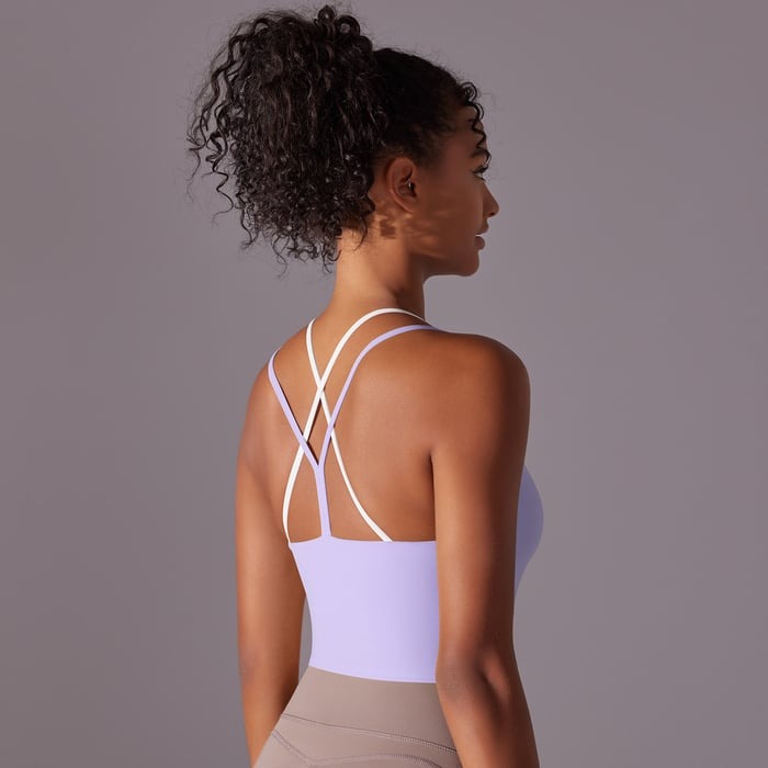BREEHER Non-marking Backless Fitness Tank Top