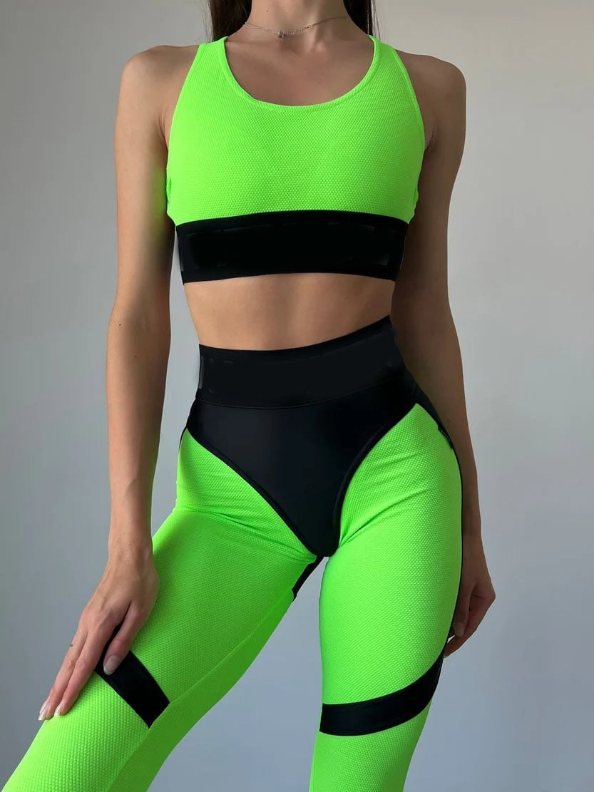 BREEHER Sexy Hip-lifting High Waist Yoga Leggings