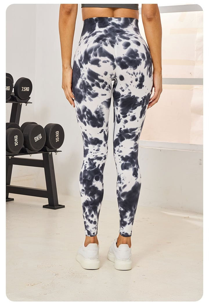 Gradient High Waist Shaping Hip Lifting Leggings