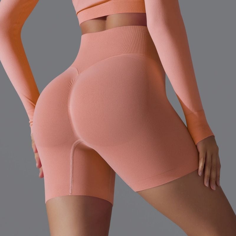 BREEHER High Waist Hip-lifting Seamless Shorts