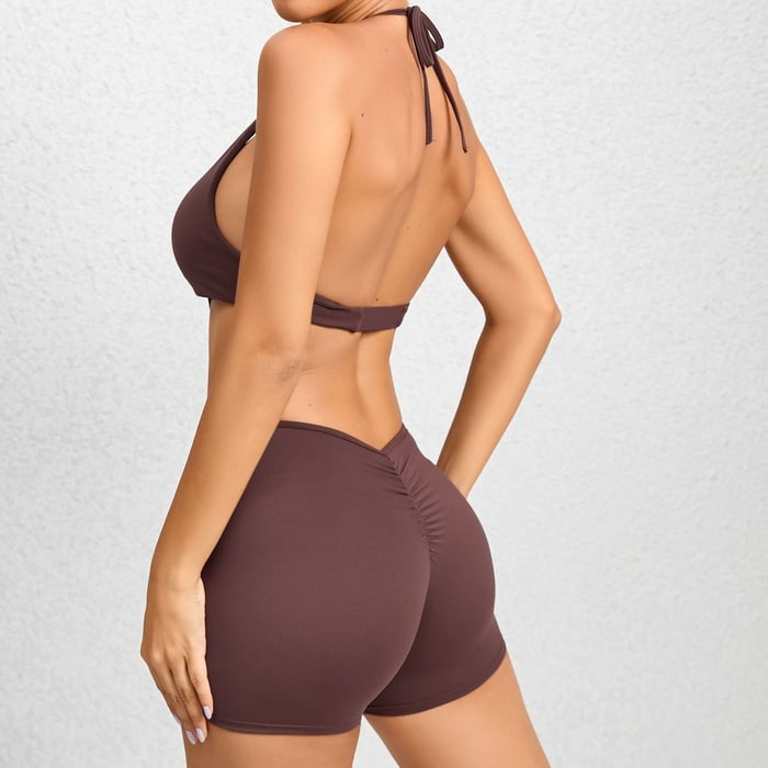 One-piece Tight Sexy Backless Yoga Jumpsuit