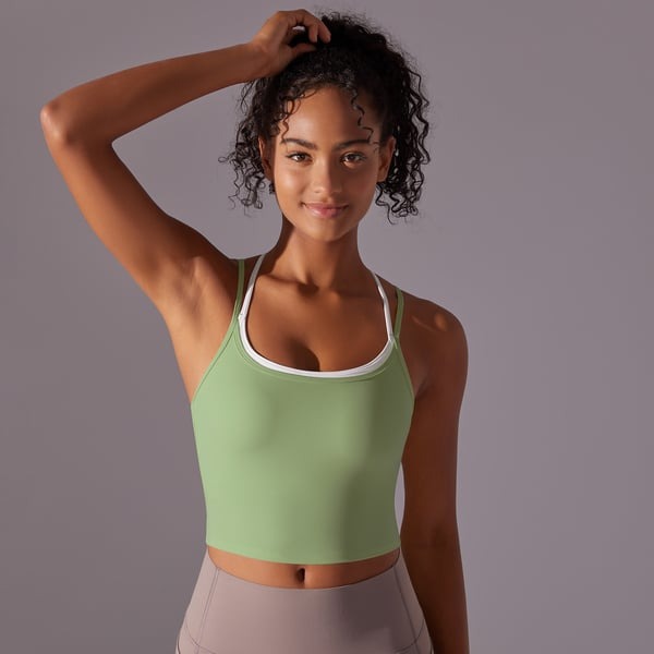 BREEHER Non-marking Backless Fitness Tank Top