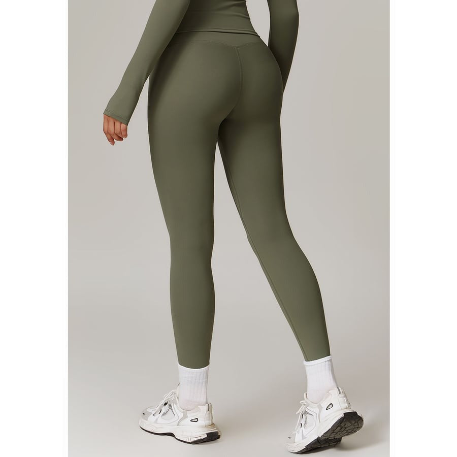 BREEHER Highly Elastic Quick Drying Hip Lifting Leggings