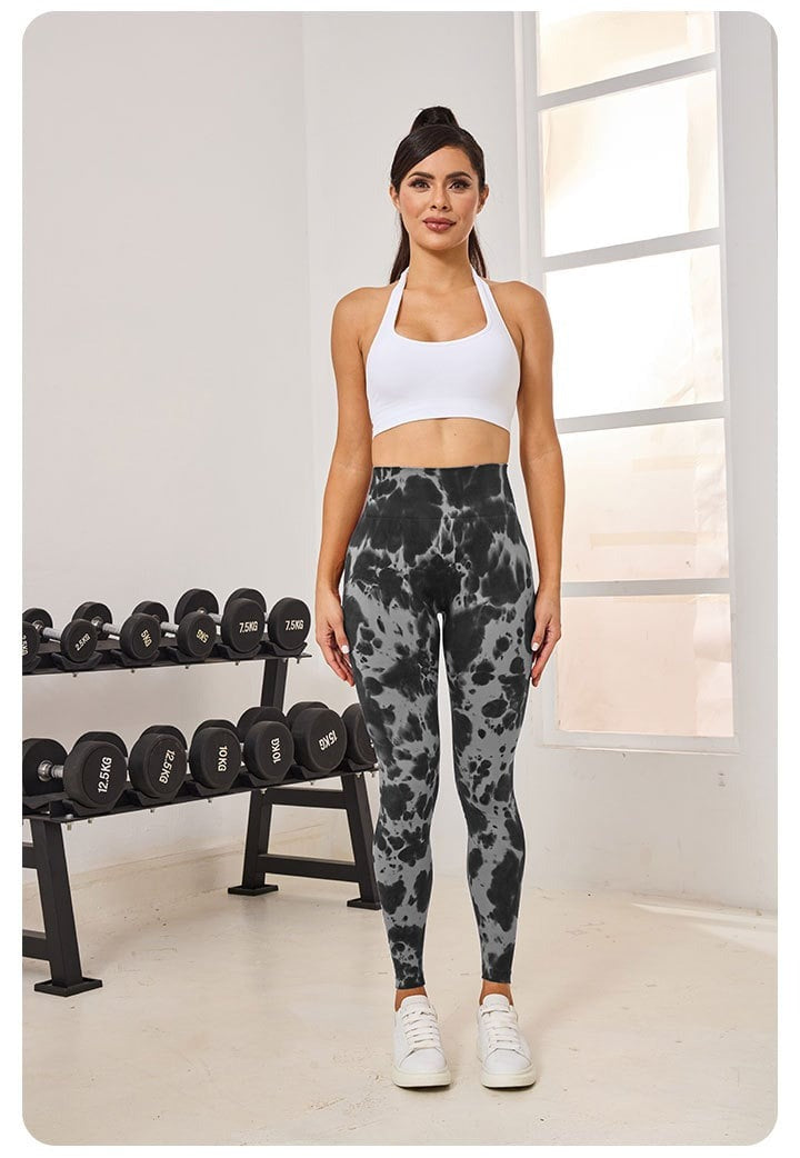 Gradient High Waist Shaping Hip Lifting Leggings