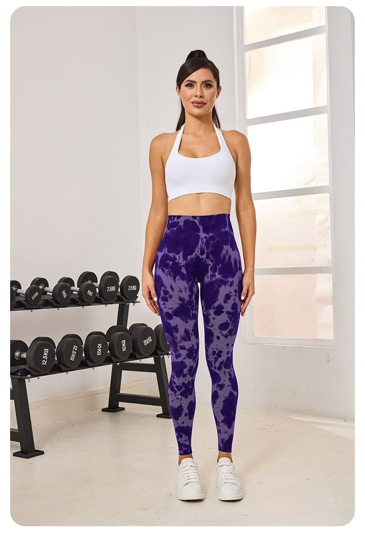 Gradient High Waist Shaping Hip Lifting Leggings