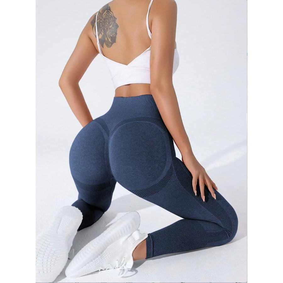 BREEHER Women's Fitness High Waist Hip Lifting Leggings