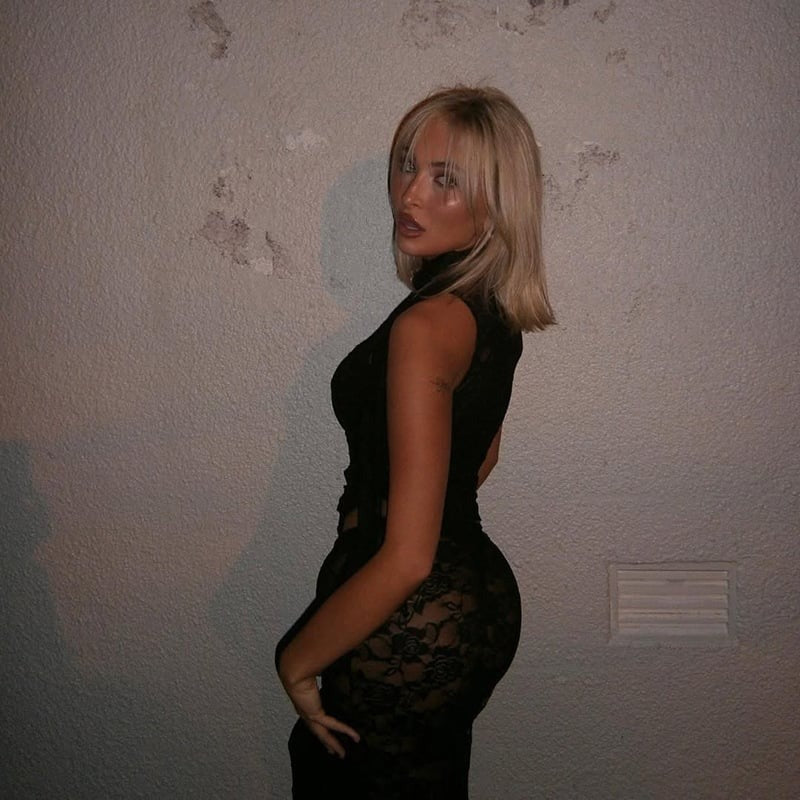 Sexy Lace See-Through Strapless Vest Top