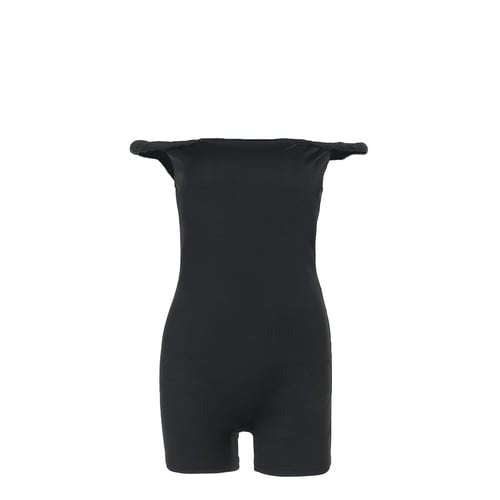 Sexy Twisted One Shoulder Solid Color Jumpsuit