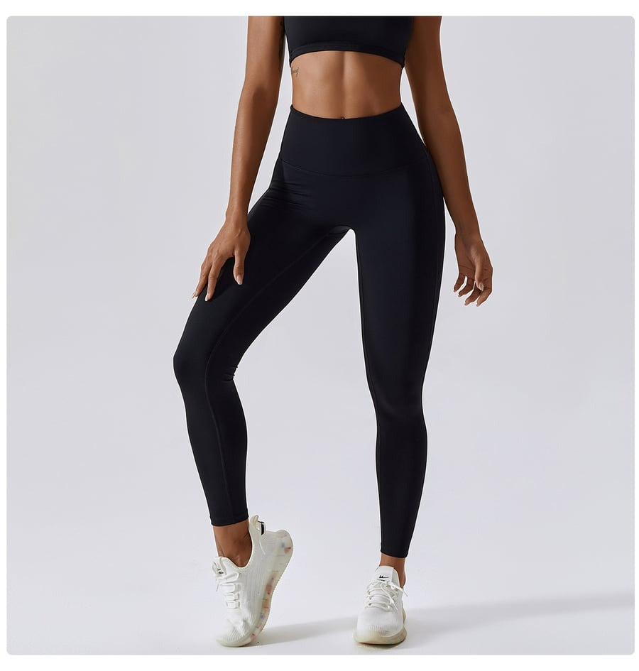 BREEHER Skin Like Seamless Hip Lifting Leggings