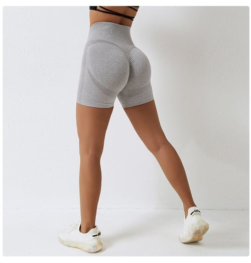 BREEHER Women High Waist Hip Lift Quick Dry Shorts