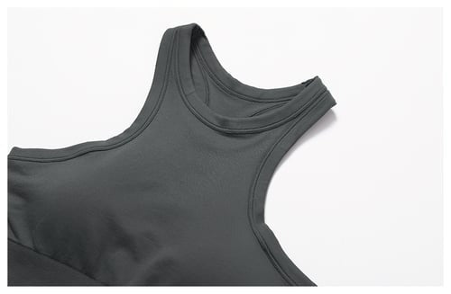 BREEHER Tank Top Ribbed Seamless Sports Bras