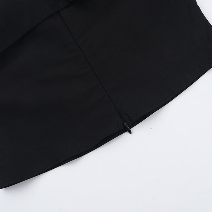 Sexy Bow One Shoulder Cropped Top