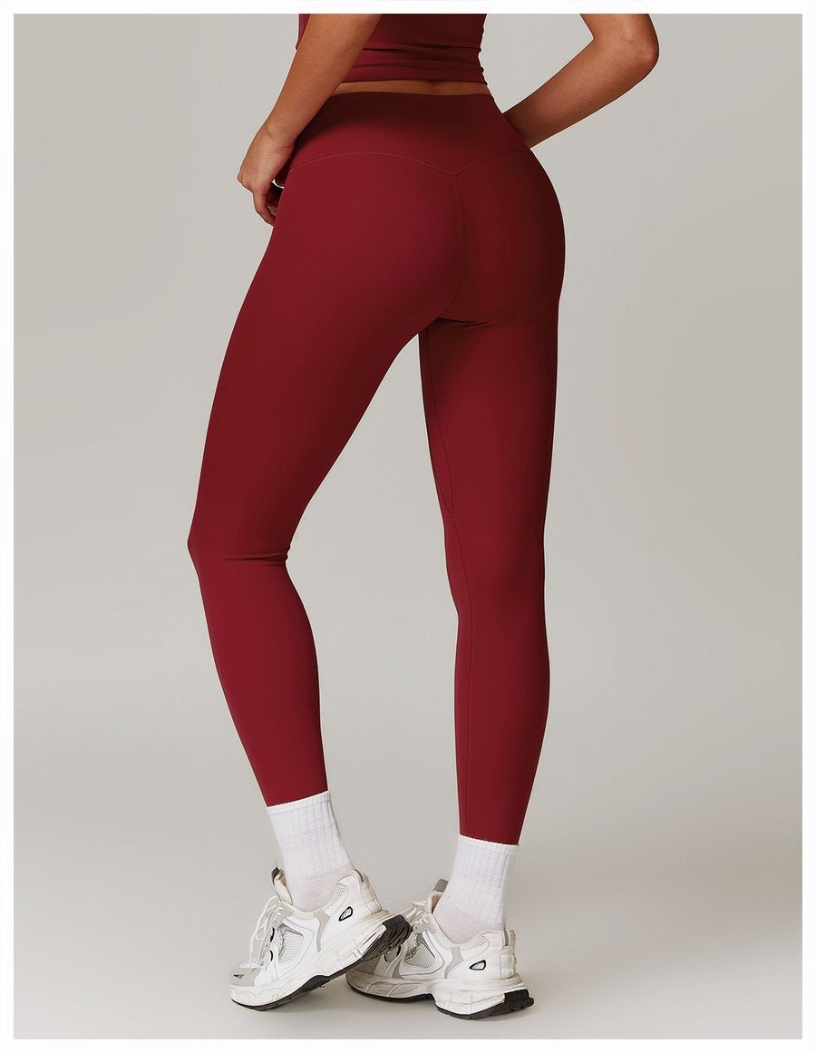 BREEHER Highly Elastic Quick Drying Hip Lifting Leggings