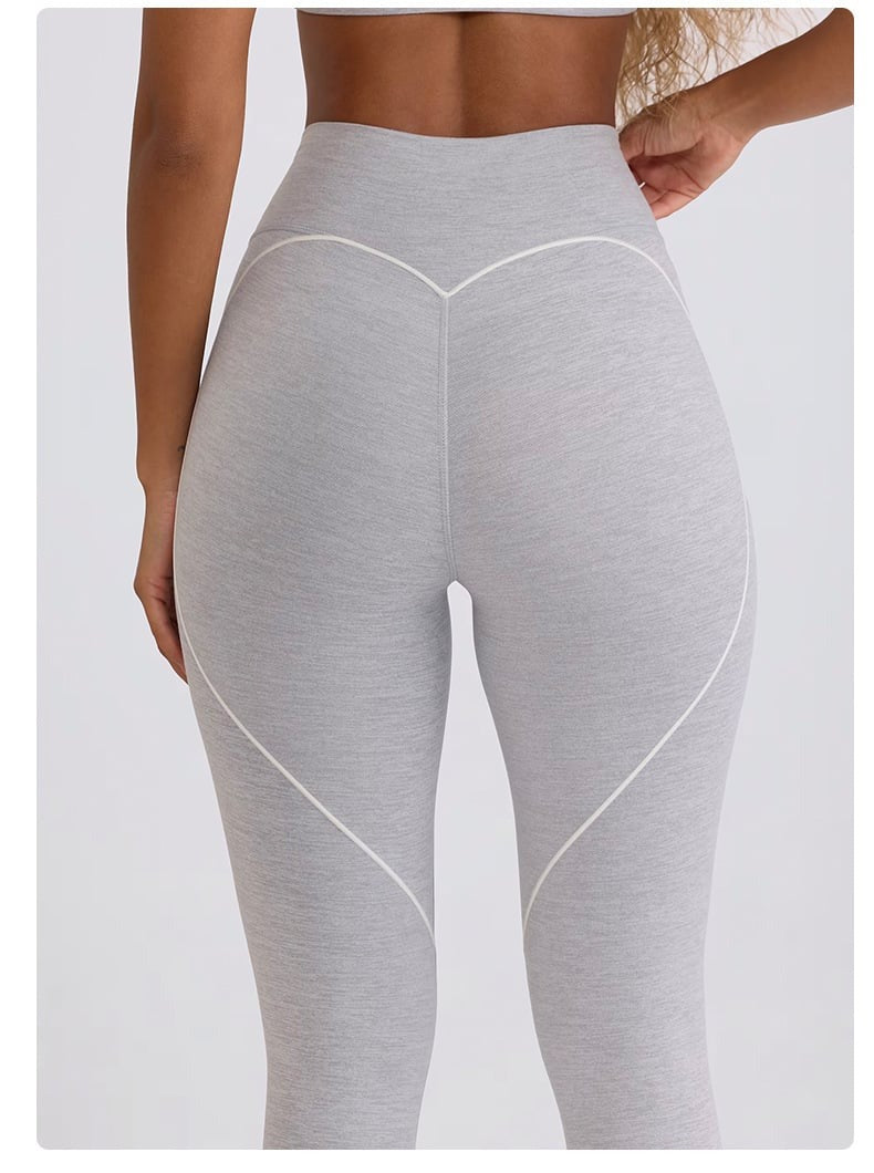 Love Peach Seamless Tight Hip-Lifting Yoga Leggings