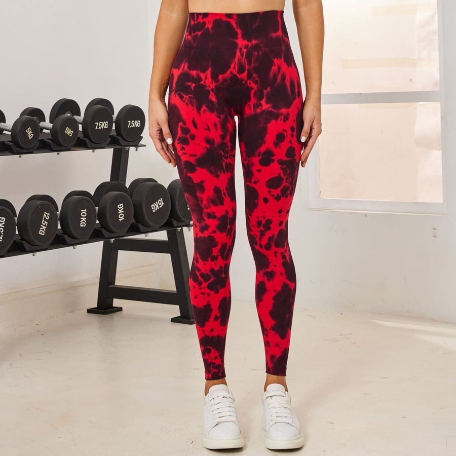 Gradient High Waist Shaping Hip Lifting Leggings