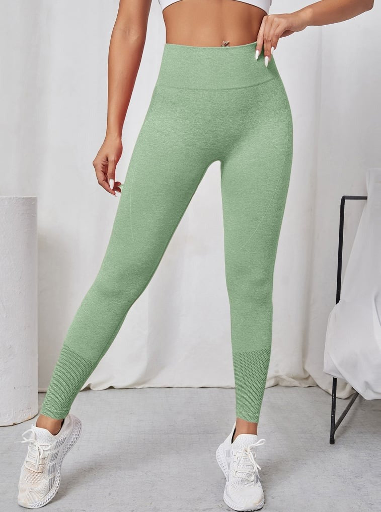 BREEHER Women's Fitness High Waist Hip Lifting Leggings