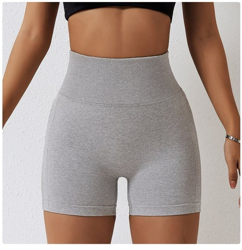 BREEHER Women High Waist Hip Lift Quick Dry Shorts