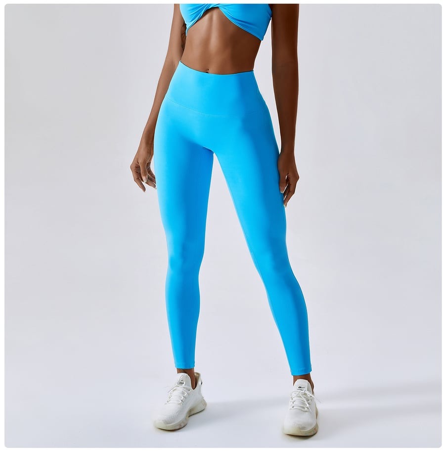 BREEHER Skin Like Seamless Hip Lifting Leggings