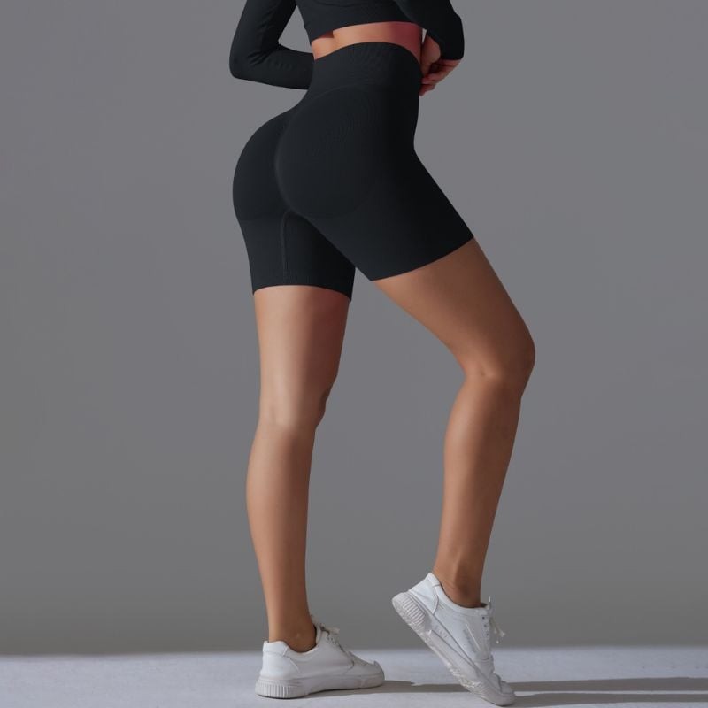 BREEHER High Waist Hip-lifting Seamless Shorts