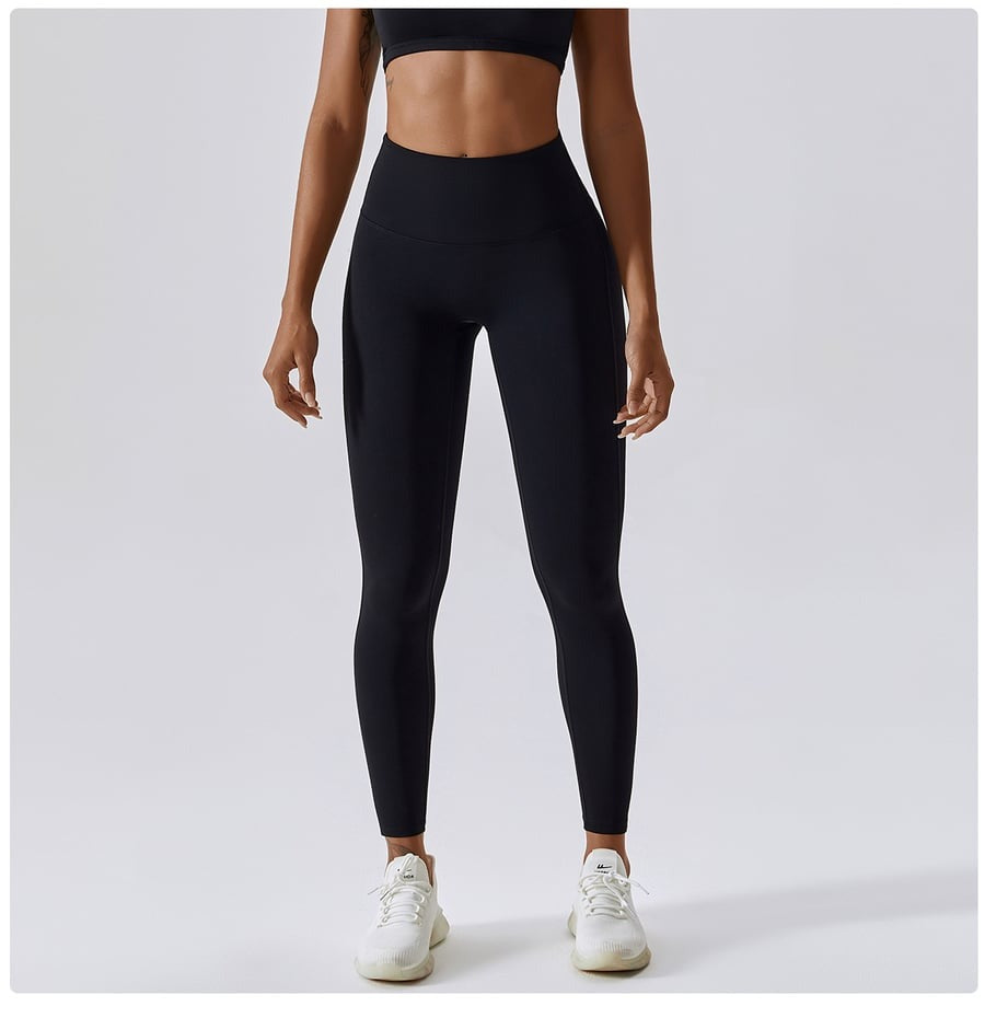 BREEHER Skin Like Seamless Hip Lifting Leggings