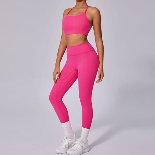 BREEHER Cross Straps Quick Drying Sports Bras