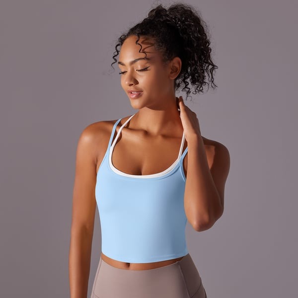 BREEHER Non-marking Backless Fitness Tank Top