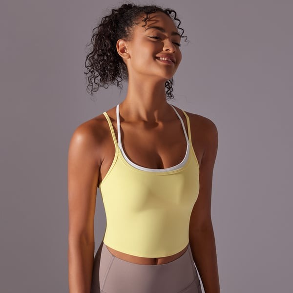 BREEHER Non-marking Backless Fitness Tank Top
