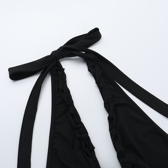 Sexy Deep V Neck Backless Jumpsuit