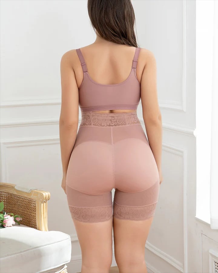 High Waisted Tummy Control Waist Slimming Shaping Shorts