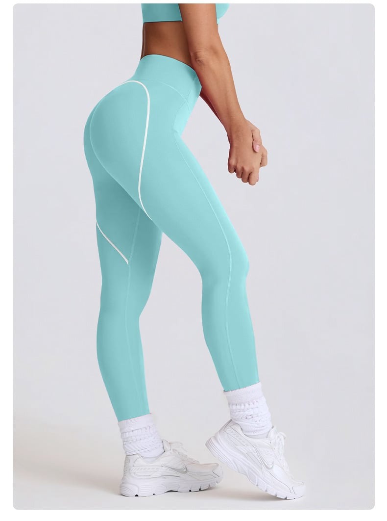 Love Peach Seamless Tight Hip-Lifting Yoga Leggings