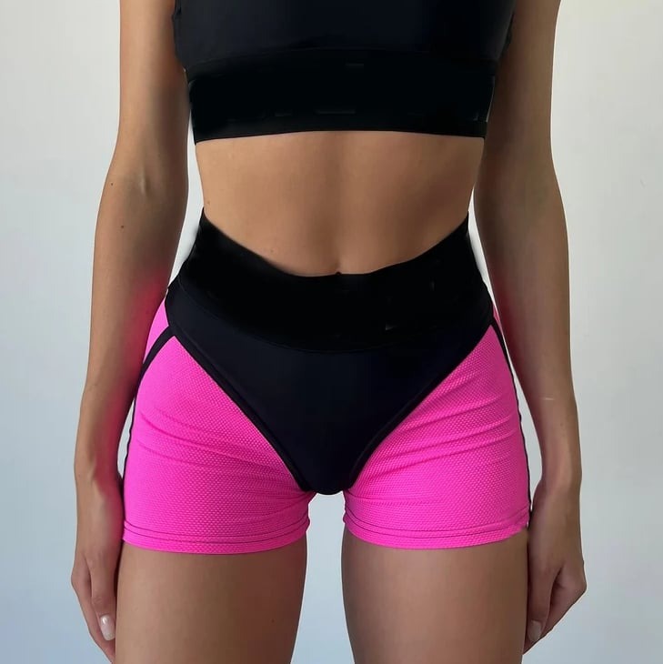 BREEHER Mesh Stitch Sports Shorts