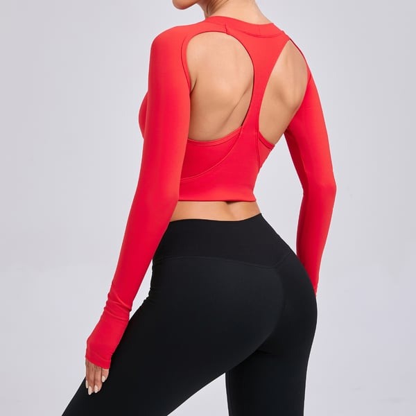 Sexy Backless Cutout Tops