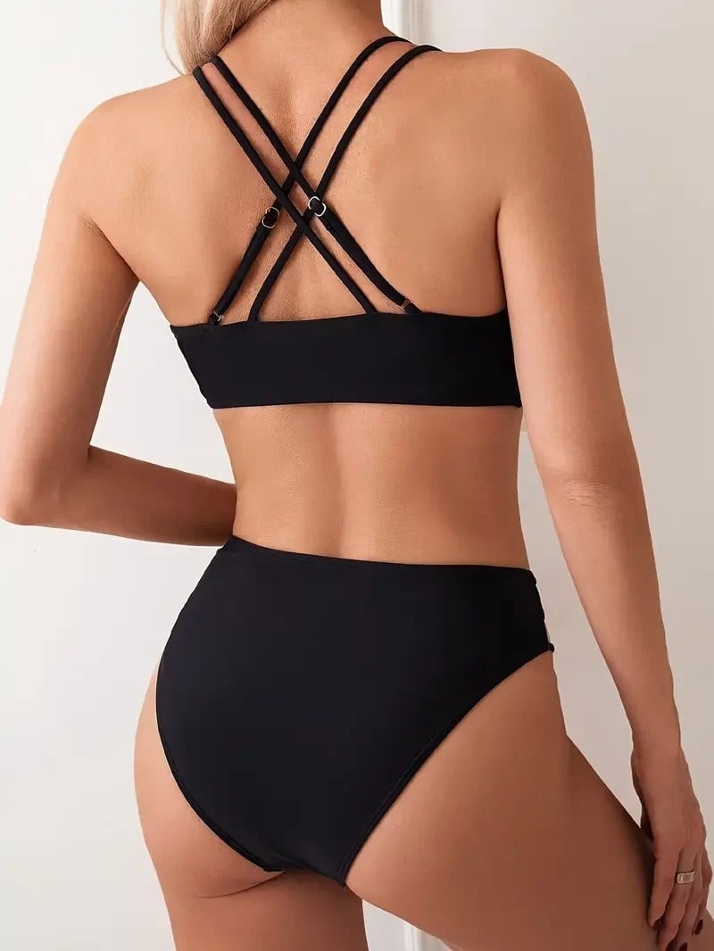 Sexy Black Bikini Swimsuit