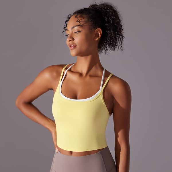BREEHER Non-marking Backless Fitness Tank Top