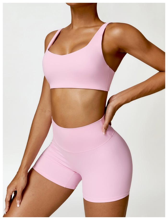 BREEHER Vest Shorts Two Piece Set Sports Suits