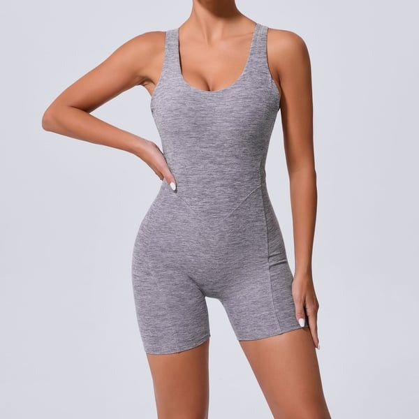 Seamless One-piece Fitness Sports Yoga Jumpsuit