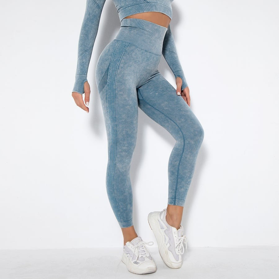 BREEHER Seamless knit Lifts Hips Dries Quickly Leggings
