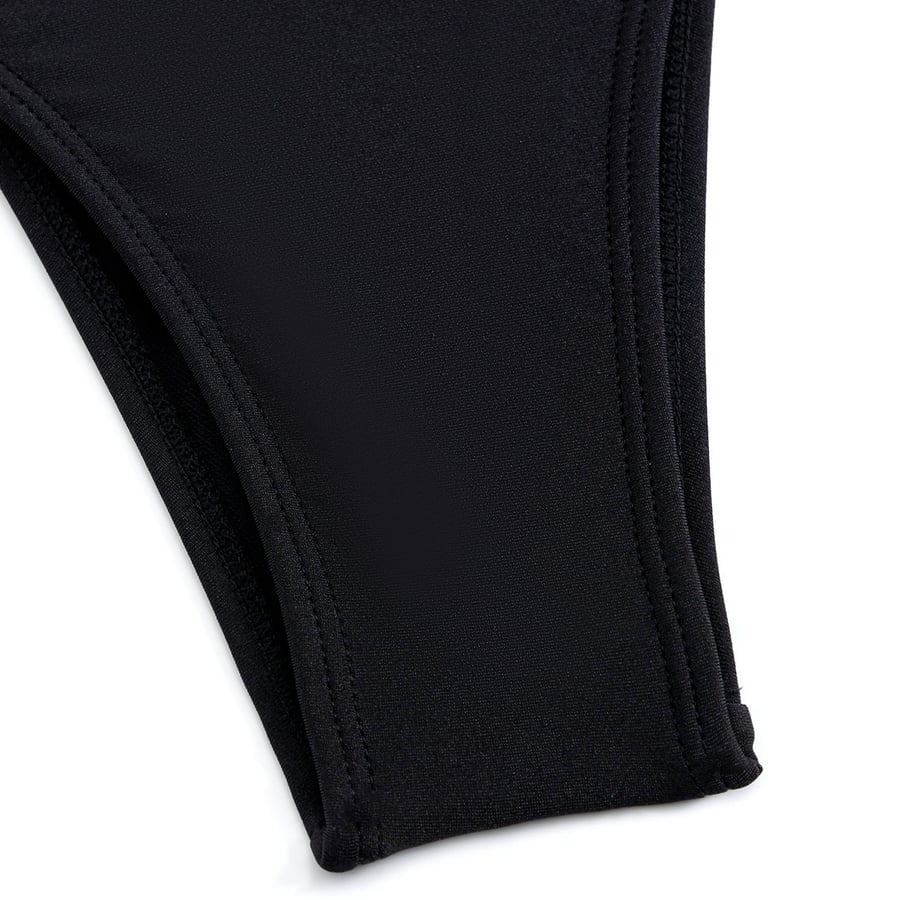Sexy Mesh Splice One Piece Swimsuit