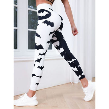 BREEHER High Waist Print Yoga Pant Leggings