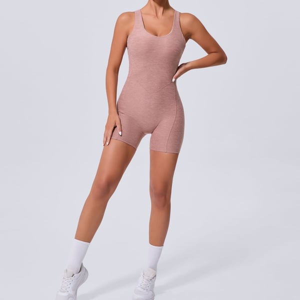 Seamless One-piece Fitness Sports Yoga Jumpsuit