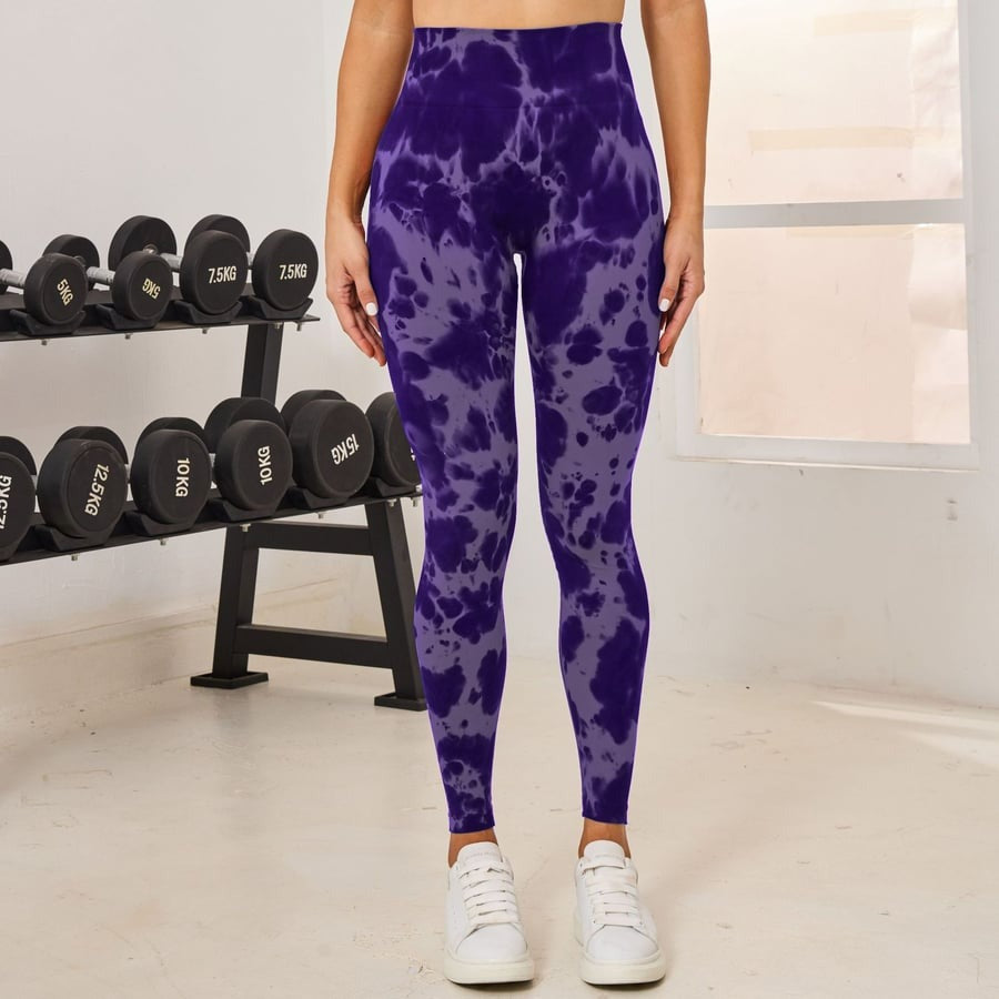 Gradient High Waist Shaping Hip Lifting Leggings