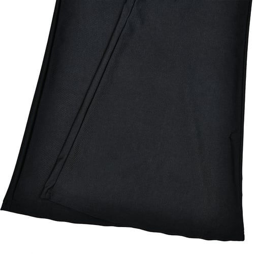 Sexy Deep V Solid Color Slim Flared Jumpsuit